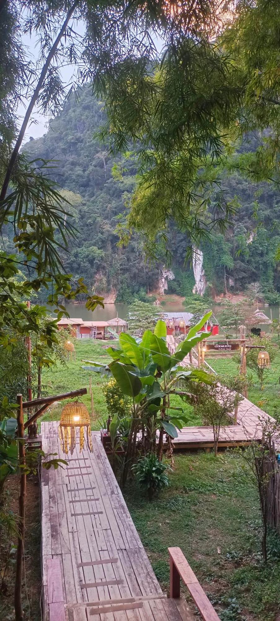 Ou River House Nongkhiaw 外观 照片